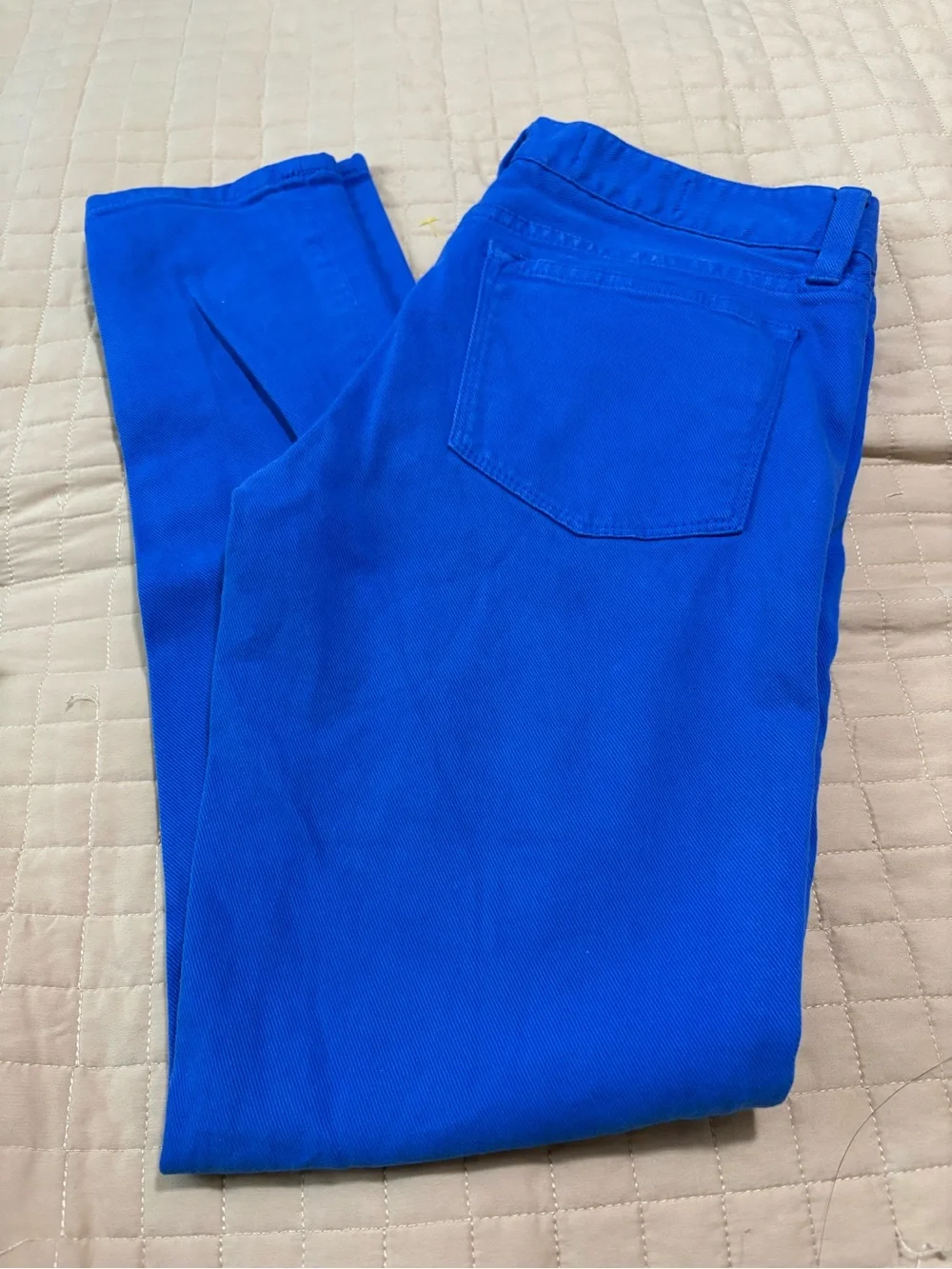 J. Crew women’s Electric Blue Skinny Jeans